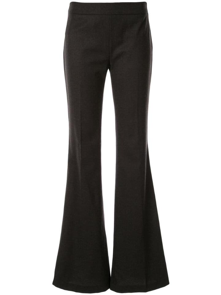 Giambattista Valli Flared Tailored Trousers - Black