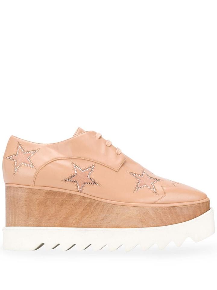 Stella Mccartney Star Embellished Elyse Shoes - Pink