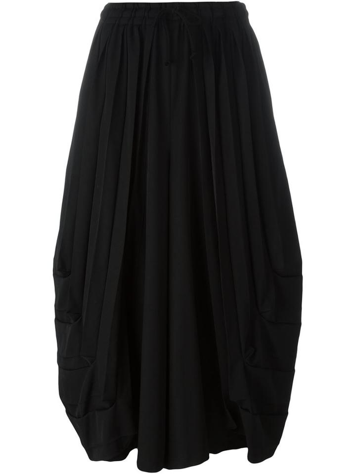 Yohji Yamamoto Pleated Drop Crotch Trousers
