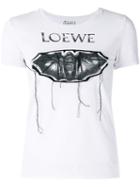 Loewe - Batman Print T-shirt - Women - Cotton/spandex/elastane - Xs, White, Cotton/spandex/elastane