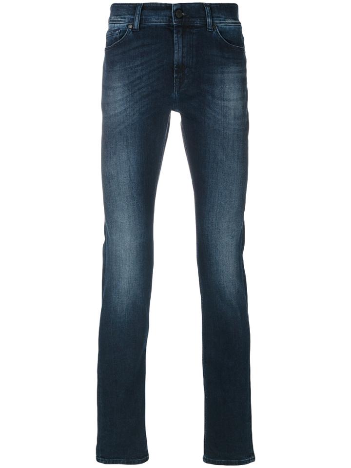 7 For All Mankind Slim Fit Denim Jeans - Blue