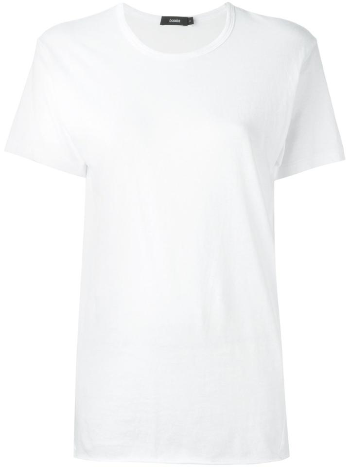 Bassike Round Neck T-shirt - White