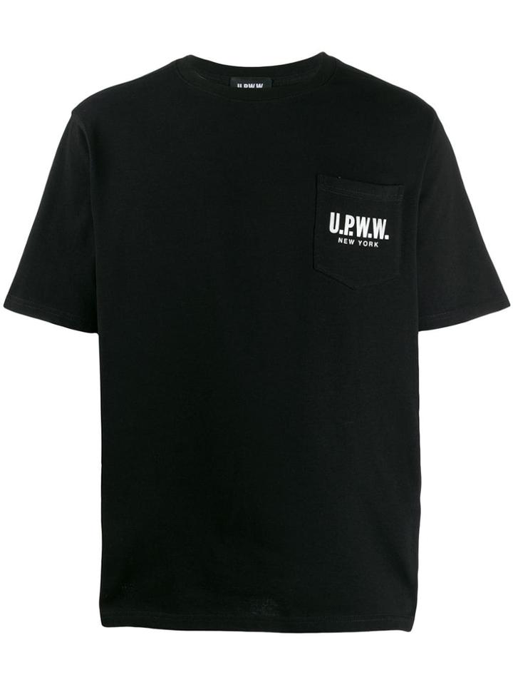 Upww Chest Pocket T-shirt - Black