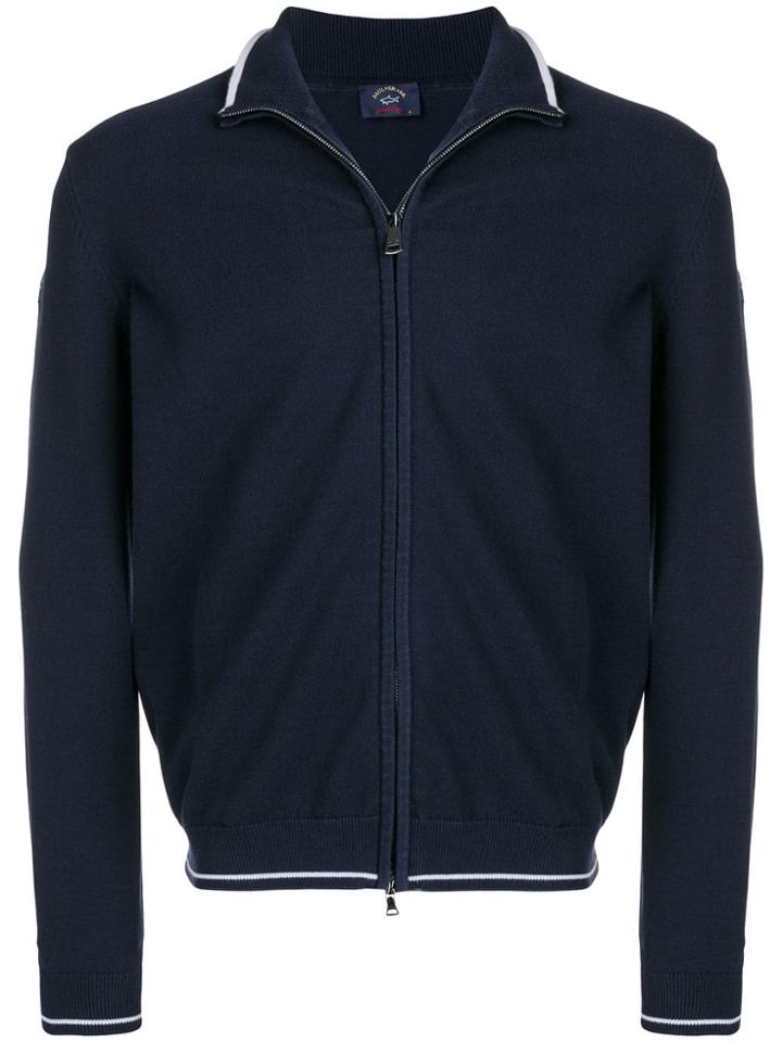 Paul & Shark Slim-fit Zip-up Jacket - Blue