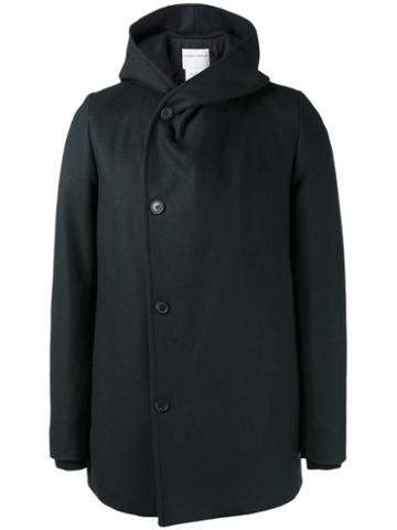 Stephan Schneider Hooded Coat, Men's, Size: 1, Blue, Wool