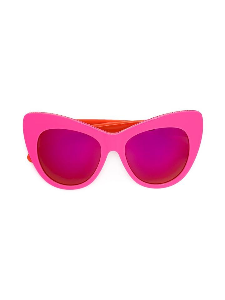 Cat Eye Sunglasses - Kids - Acetate/metal (other) - One Size, Pink/purple, Stella Mccartney Kids