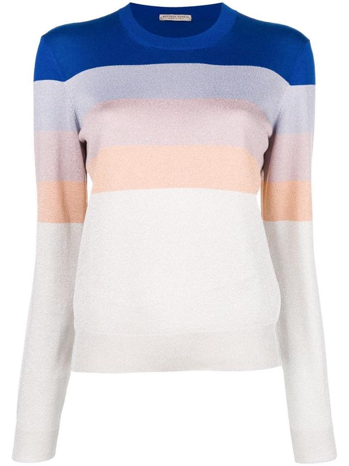 Bottega Veneta Striped Sweater - Neutrals