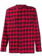Woolrich Checked Long Sleeved Shirt - Red