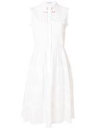 Vivetta Frilled Trim Dress - White