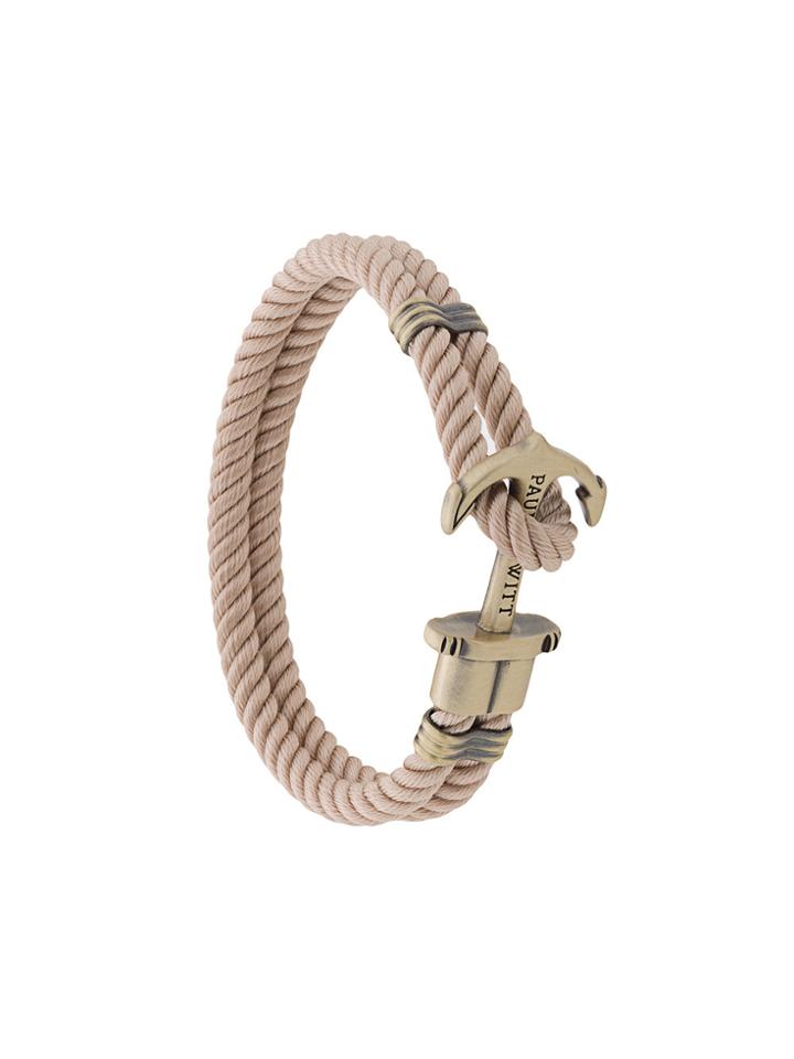 Paul Hewitt Rope Bracelet - Brown