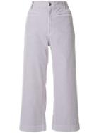 A.l.c. Cropped Trousers - Pink & Purple