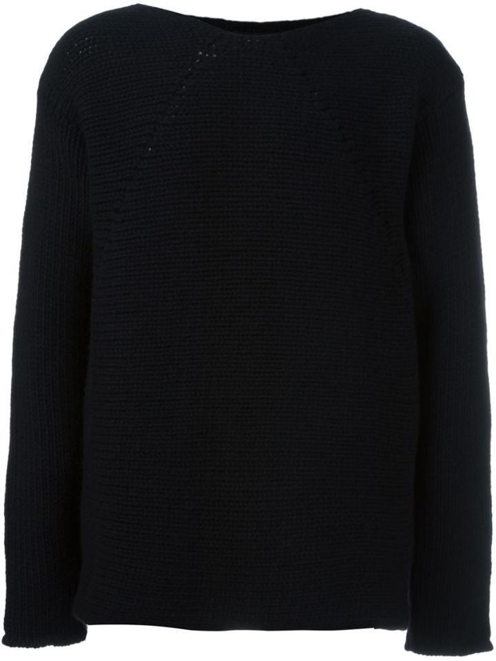 Lost & Found Ria Dunn Chunky Knit Jumper - Black