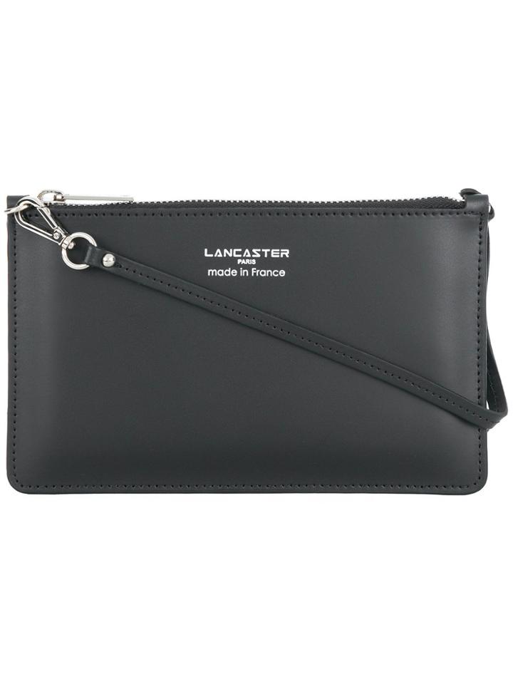 Lancaster Logo Stamp Clutch - Black