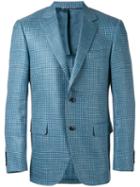 Canali - Woven Blazer - Men - Silk/linen/flax/cupro/wool - 52, Blue, Silk/linen/flax/cupro/wool