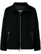 Herno Zip-up Fleece Jacket - Black