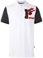 Plein Sport - Logo Polo Shirt - Men - Cotton - M, White, Cotton