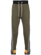 Mostly Heard Rarely Seen Colour Block Joggers - Green