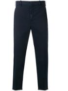 Neil Barrett Distressed Slim-fit Trousers - Blue