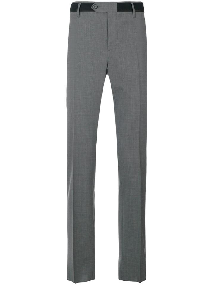 Prada Smart Tailored Trousers - Grey