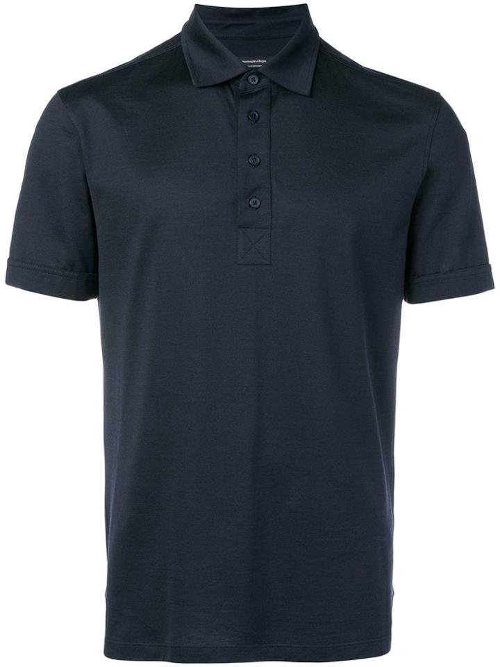 Ermenegildo Zegna Slim-fit Polo Shirt - Blue