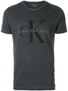 Calvin Klein Logo Print T-shirt - Black