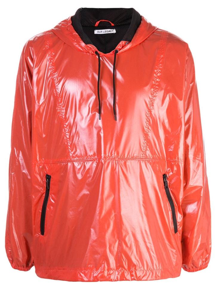 Our Legacy Festival Parka Coat - Red