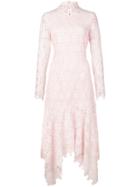 Jonathan Simkhai Lace Asymmetric Hem Dress - Pink