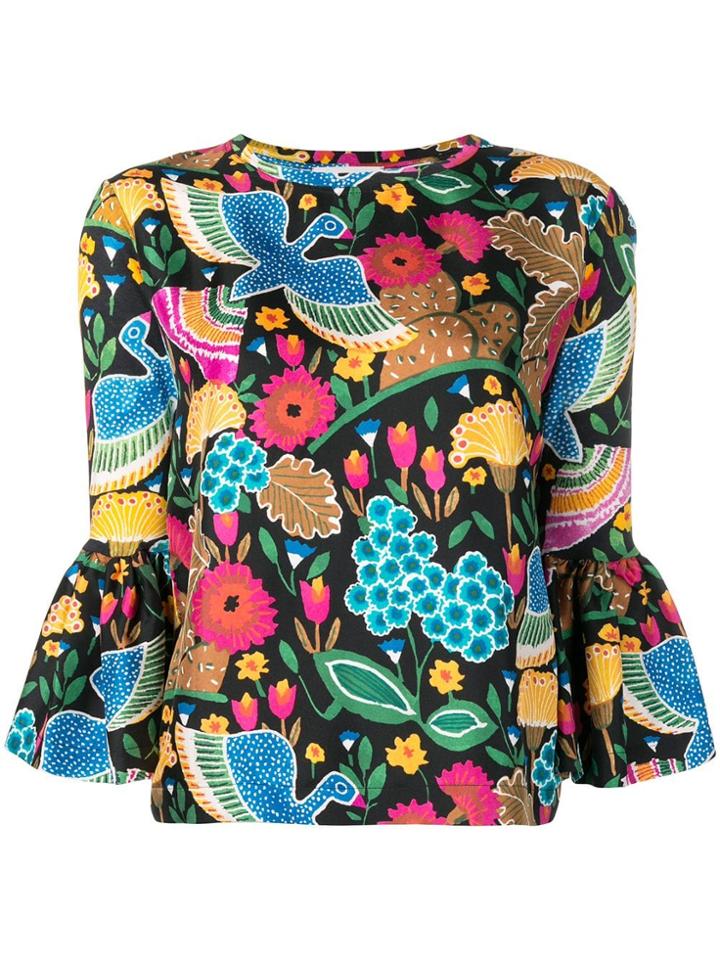 La Doublej Gemini Blouse - Black