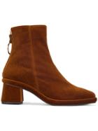 Reike Nen Copper Suede Ring 70 Ankle Boots - Brown