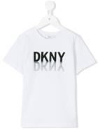 Dkny Kids - Logo Print T-shirt - Kids - Cotton - 6 Yrs, White