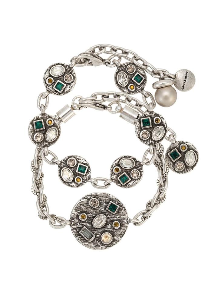 Camila Klein 2 Bracelet Set - Metallic
