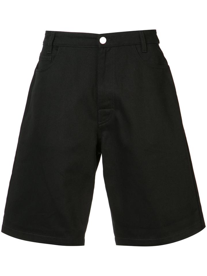 Raf Simons - Classic Shorts - Men - Cotton - 33, Black, Cotton