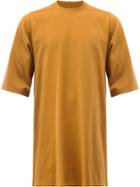 Rick Owens Oversized T-shirt - Brown
