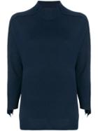 Steffen Schraut Turtle Neck Jumper - Blue