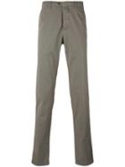 Kiton - Slim-fit Chinos - Men - Cotton/spandex/elastane - 35, Nude/neutrals, Cotton/spandex/elastane