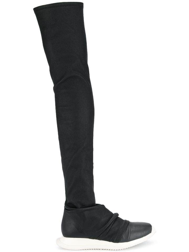 Rick Owens Sock-style Boots - Black