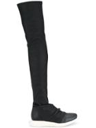 Rick Owens Sock-style Boots - Black