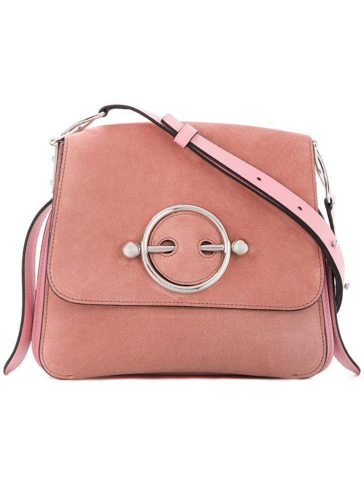 Jw Anderson Disc Bag - Pink & Purple