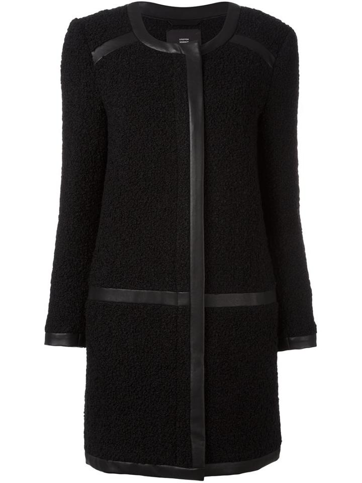 Steffen Schraut Round Neck Mid Coat