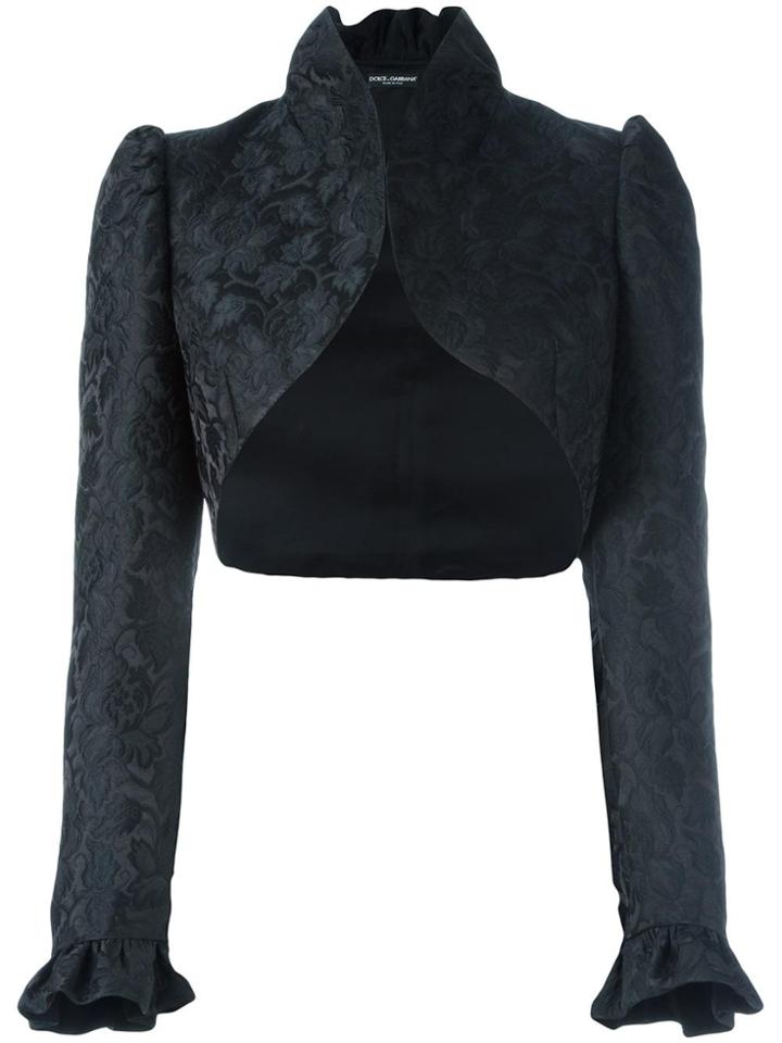 Dolce & Gabbana Jacquard Bolero - Black