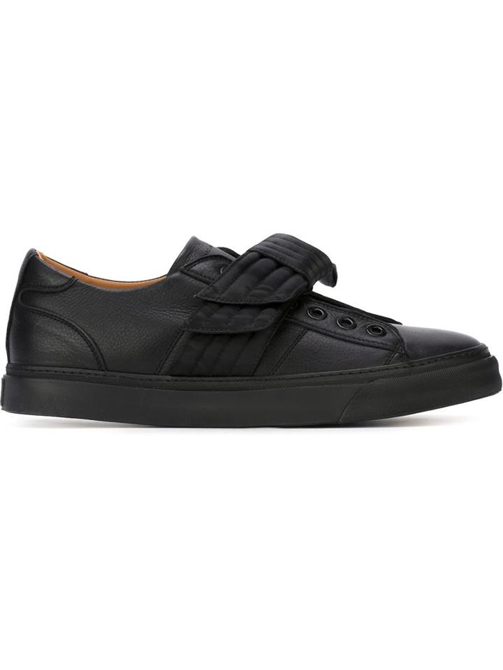 Marc Jacobs Bow Detail Sneakers, Men's, Size: 41, Black, Leather/rubber/viscose