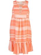 Lemlem Birtukan Bib Dress - Orange