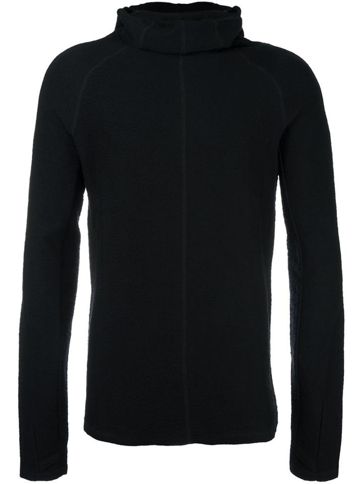 The Viridi-anne Plain Hoodie, Men's, Size: 4, Black, Cotton