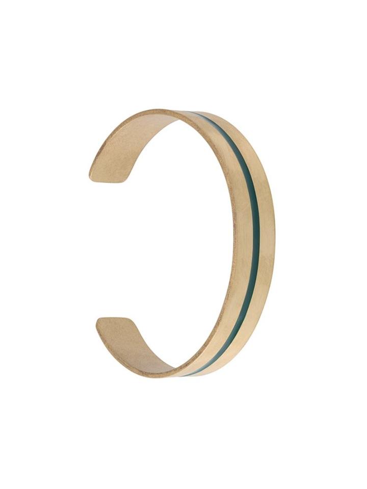 Eleventy Cuff Bracelet, Men's, Size: Medium, Metallic