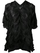 Junya Watanabe Comme Des Garçons - Origami Blouse - Women - Nylon/polyester/wool - M, Black, Nylon/polyester/wool