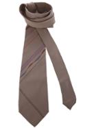 Yves Saint Laurent Vintage Striped Bunting Tie