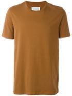 Maison Margiela Two Tone T-shirt, Men's, Size: 46, Brown, Cotton