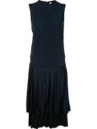 Victor Alfaro Pleated Dress