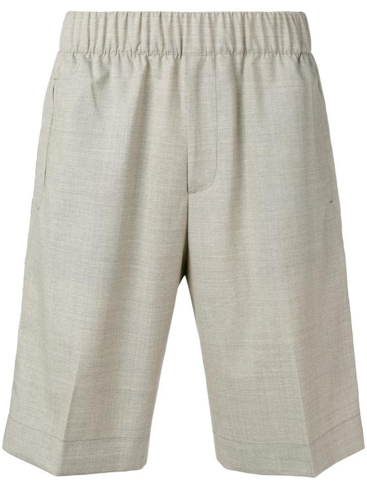 Paura X Kappa Side Stripe Bermuda Shorts - Neutrals