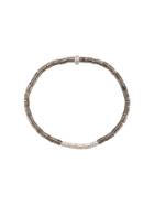 Tateossian Bamboo Bead Bracelet - Grey